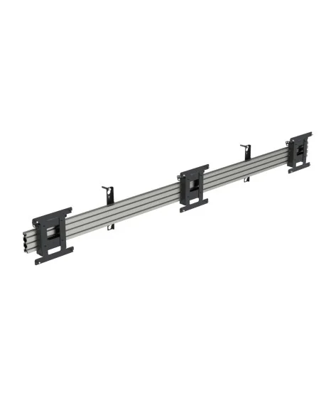 Menu board mount, with tilt, for 3 screens (landscape) up to 43" (VESA 100 and 200)