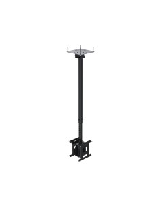 Ergonomic Solutions SpacePole Digital Signage Back to back, telescopic ceiling mount for screens up to 43" (VESA 100 and VESA