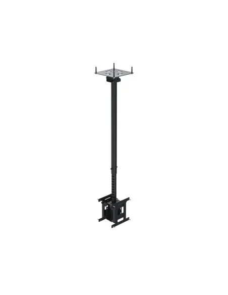 Back to back, telescopic ceiling mount for screens up to 43" (VESA 100 and VESA 200)