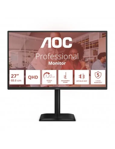 AOC E4 Q27E4U computer monitor 68.6 cm (27") 2560 x 1440 pixels Quad