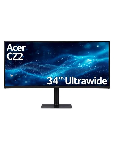 Acer CZ342CURJ0 34" Curved Wide QHD ZeroFrame 120Hz 1ms Computer Monitor