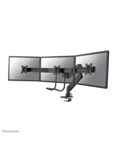 Neomounts NM-D775DX3BLACK Monitor arm 17-27" - gas spring - Topfix - 180°-stop