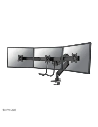 Neomounts NM-D775DX3BLACK Monitor arm 17-27" - gas spring - Topfix - 180°-stop