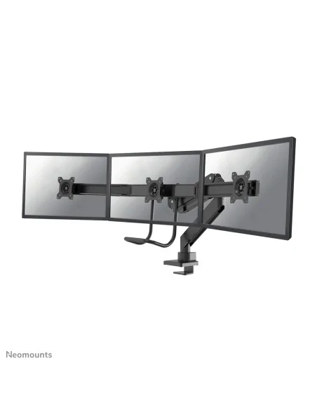Neomounts NM-D775DX3BLACK Monitor arm 17-27" - gas spring - Topfix - 180°-stop