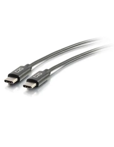 C2G 0.9m (3ft) USB C Cable - USB 2.0 (3A) - M/M USB Type C Cable - Black