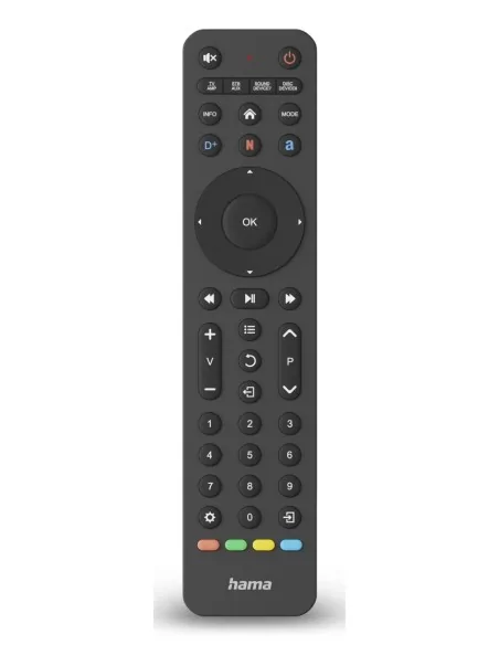 Hama 00221055 remote control IR Wireless TV Press buttons