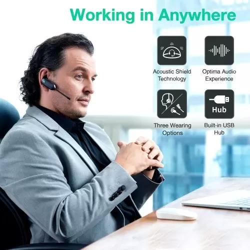Yealink WH76 Wireless Headset | Yealink Ireland