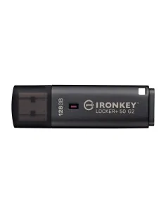 Kingston Technology IronKey 128GB Locker Plus 50 G2, FIPS 197, AES-256