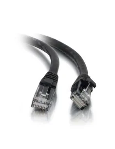 C2G 1m Cat5e Booted Unshielded (UTP) Network Patch Cable - Black