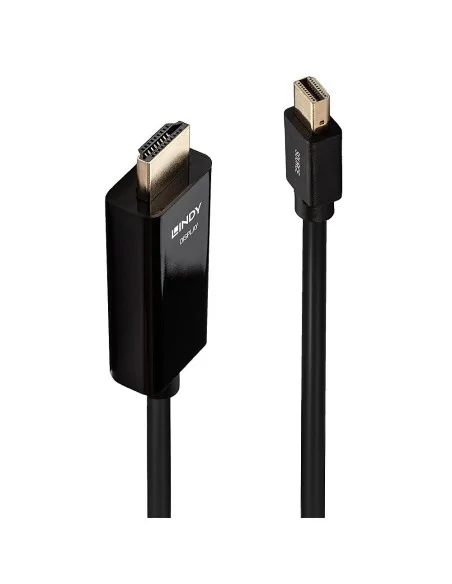 Lindy 1m Mini DisplayPort to HDMI 10.2G Cable
