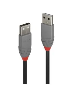 Lindy 1m USB 2.0 Type A to A Cable, Anthra Line