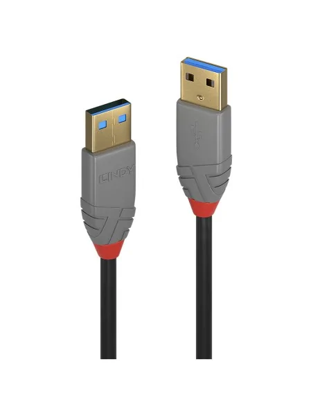 Lindy 1m USB 3.2 Type A Cable, 5Gbps, Anthra Line