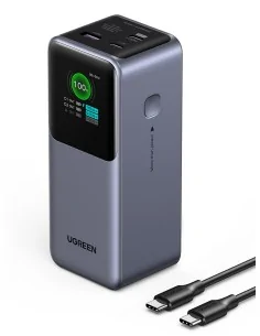 Ugreen 20000mAh 130W Fast Charging Powerbank Lithium Grey