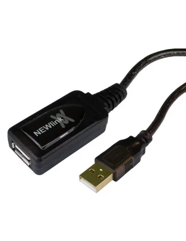 Cables Direct 20m USB 2.0 Active Repeater USB cable Black