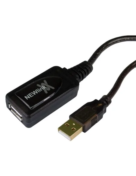 Cables Direct 20m USB 2.0 Active Repeater USB cable Black