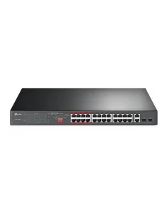 TP-Link 24-Port 10/100Mbps + 2-Port Gigabit Unmanaged PoE+ Switch