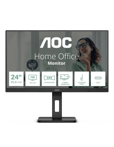 AOC 24P3CV computer monitor 60.5 cm (23.8") 1920 x 1080 pixels Full HD LED Black