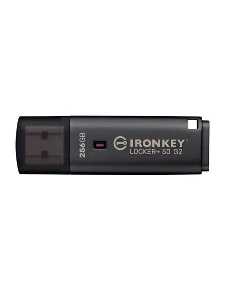 Kingston Technology IronKey 256GB Locker Plus 50 G2, FIPS 197, AES-256