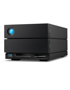 LaCie 2big Dock disk array 48 TB Desktop Black