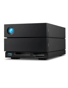 LaCie 2big Dock disk array 48 TB Desktop Black