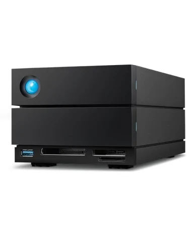 LaCie 2big Dock disk array 48 TB Desktop Black