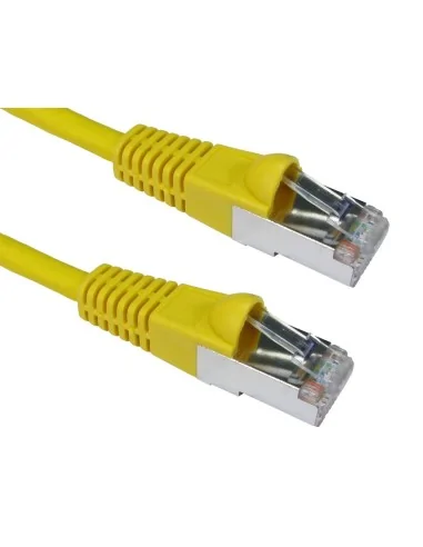 Cables Direct 3m CAT6a, M - M networking cable Yellow S/FTP (S-STP)