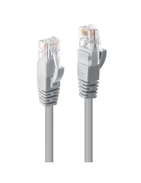 Lindy 3m Cat.6 U/UTP Network Cable, Grey