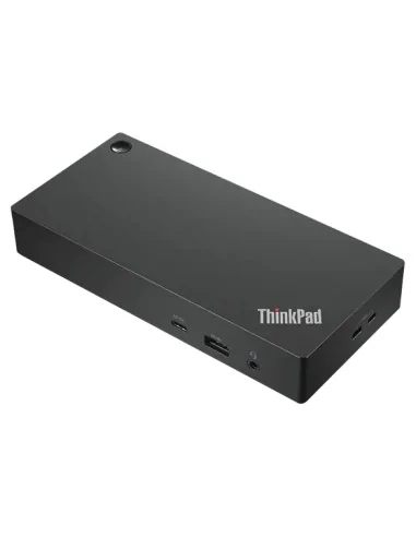 Lenovo 40AY0135UK laptop dock/port replicator Wired USB 3.2 Gen 1 (3.1 Gen 1) Type-C Black