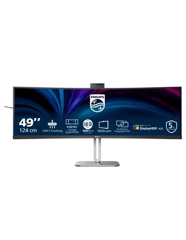 Philips 49B2U6900CH/00 computer monitor 124 cm (48.8") 5120 x 1440 pixels Dual QHD LCD Black