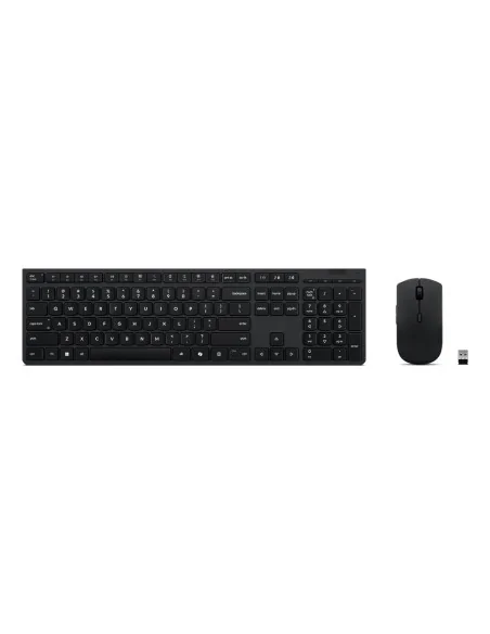 Lenovo 4X31R64350 keyboard Mouse included Home/Office RF Wireless + Bluetooth QWERTY UK English Grey