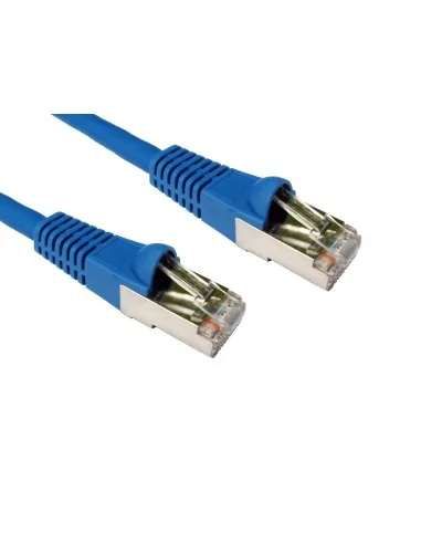 Cables Direct 5m CAT6a, M - M networking cable Blue S/FTP (S-STP)