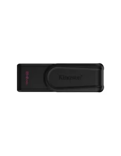 Kingston Technology DataTraveler 64GB Portable USB 3.2 Gen 1 Exodia S (Black/Black)