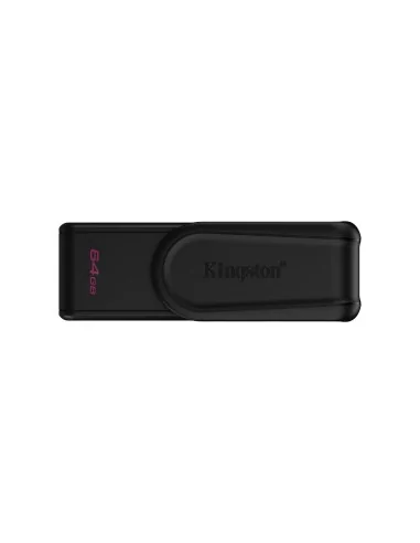 Kingston Technology DataTraveler 64GB Portable USB 3.2 Gen 1 Exodia S (Black/Black)