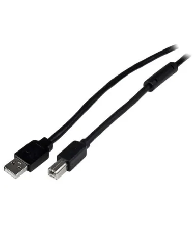 StarTech.com 65ft (20m) Active USB 2.0 A to B Cable, Long USB Cable, USB Printer Cable, 1x USB A (M), 1x USB B (M), Black