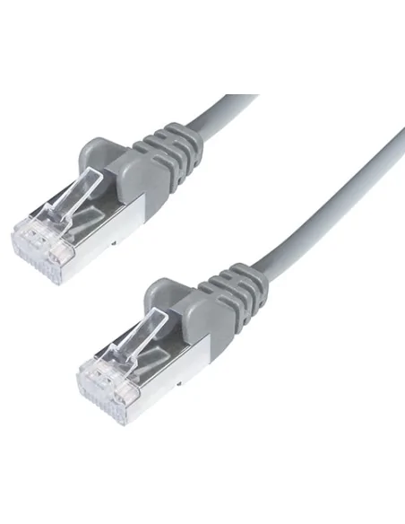 connektgear 7m RJ45 CAT6A SSTP Stranded Flush Moulded LS0H Network Cable - 26AWG - Grey
