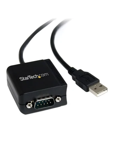 StarTech.com 8.3ft (2.5m) 1-Port FTDI USB to Serial RS232 Adapter Cable with Optical Isolation, USB to RS232 Adapter - TAA