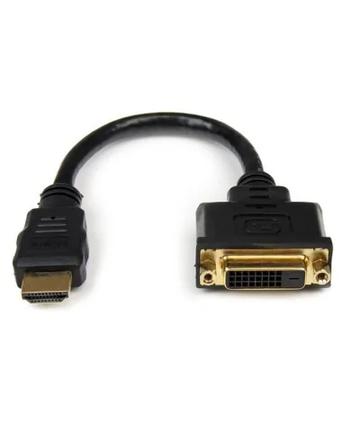 StarTech.com 8in HDMI to DVI-D Video Cable Adapter - HDMI Male to DVI Female