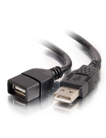 C2G 9.8ft (3m) USB 2.0 A Male to A Female Extension Cable - Black