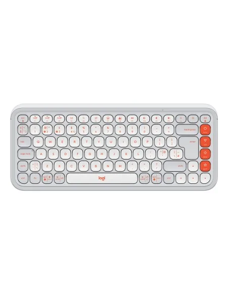 Logitech 920-013151 keyboard Universal Bluetooth QWERTY UK English White