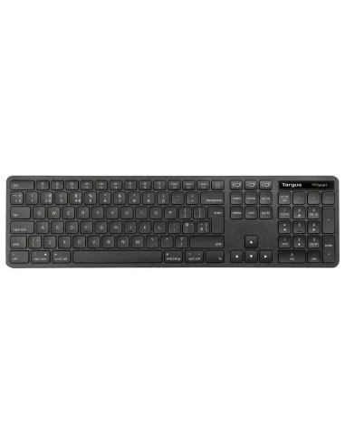 Targus EcoSmart AKB873UK keyboard Universal RF Wireless + Bluetooth QWERTY UK English Black