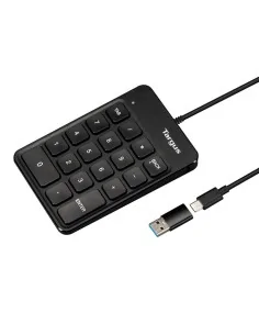 Targus AKP13GL numeric keypad Universal USB Black