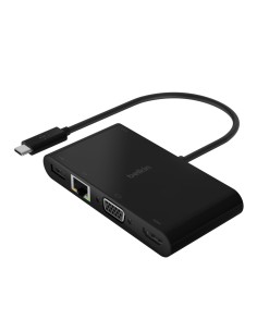 Belkin AVC004BTBK laptop dock/port replicator USB 3.2 Gen 1 (3.1 Gen 1) Type-C Black