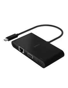 Belkin AVC004BTBK laptop dock/port replicator USB 3.2 Gen 1 (3.1 Gen 1) Type-C Black