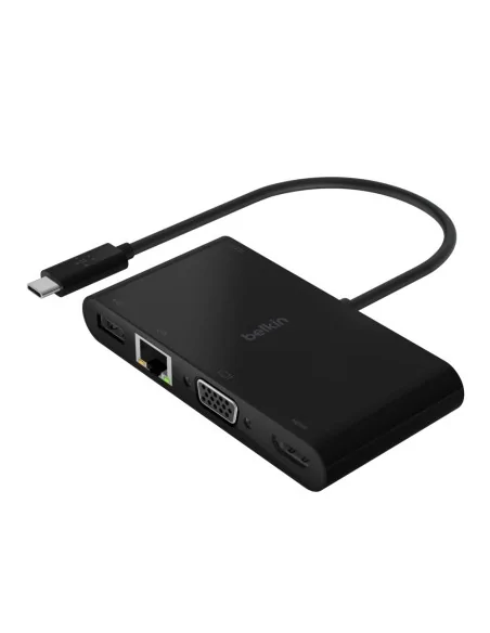 Belkin AVC004BTBK laptop dock/port replicator USB 3.2 Gen 1 (3.1 Gen 1) Type-C Black