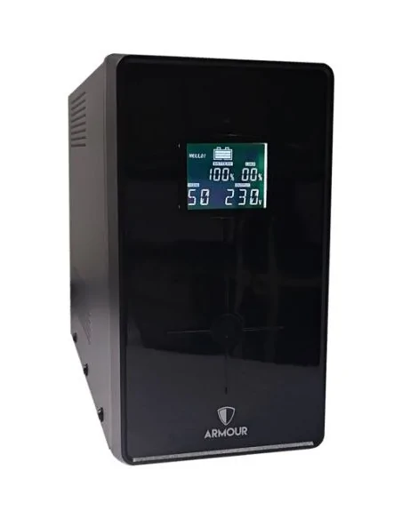 VIDA Armour 1000VA uninterruptible power supply (UPS) Line-Interactive 1 kVA 600 W 6 AC outlet(s)