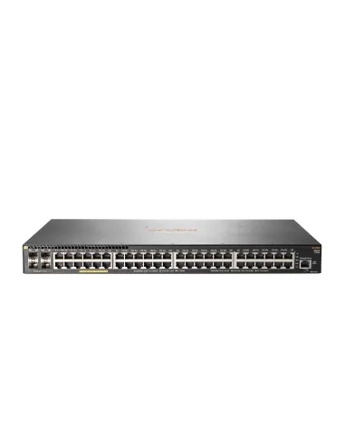 HPE Aruba Networking Aruba 2930F 48G PoE+ 4SFP+ Managed L3 Gigabit Ethernet (10/100/1000) Power over Ethernet (PoE) 1U Grey
