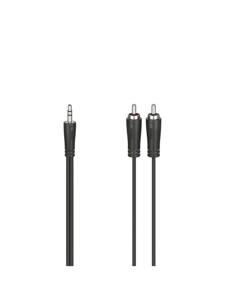 Hama Audio Cable, 3.5 mm Jack Plug - 2 RCA Plugs, Stereo, 1.5 m