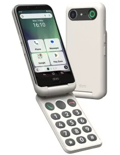 Doro Aurora A20 11.4 cm (4.5") Dual SIM Android 14 4G USB Type-C 4 GB 64 GB 3000 mAh Black, White