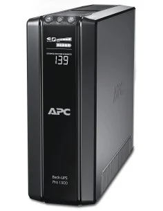 APC Back-UPS Pro, 1500VA/865W, Tower, 230V, 10x IEC C13 outlets, AVR, LCD, User Replaceable Battery