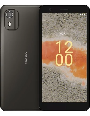 Nokia C C02 13.8 cm (5.45") Dual SIM Android 12 4G Micro-USB 2 GB 32 GB 3000 mAh Charcoal